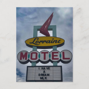 Bord Lorraine Motel Briefkaart