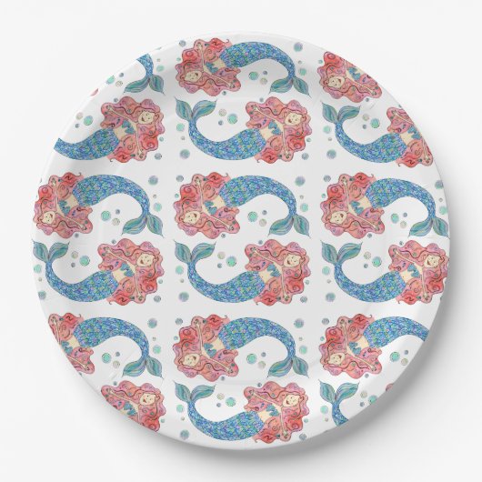 Bord Mermaid Party Paper (Voorkant)