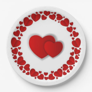 bord met 9-inch rondepapier