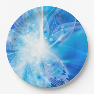 bord met 9-inch rondepapier