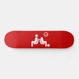 bord met lange wachttijden skateboard