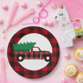 Bord met Red Buffalo Pset-kerstkarton (Feest)