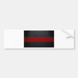 Bord met vuursteentje Thin Red Line Diamond Bumpersticker