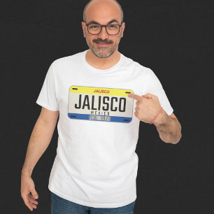 BORD MEXICO JALISCO CITY LISENCE T-SHIRT