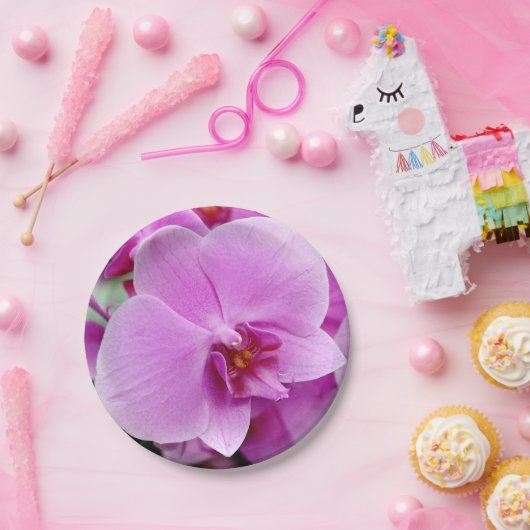 Bord mooi orchidee papier (Feest)
