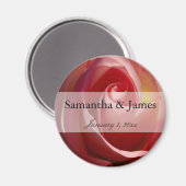 Bord Moon Roos Magneet (Voorkant / Achterkant)