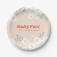 Bord muziekfestival Daisy Hippie Paper