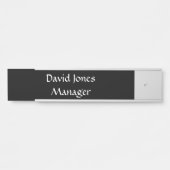 Bord Naam wijzigen Deurbordje (Voorkant)