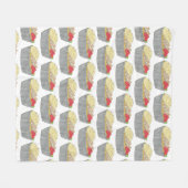 Bord NYC Halal Cart Fleece Deken (Voorkant (Horizontaal))