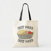 Bord NYC Halal Cart Tote Bag (Voorkant)