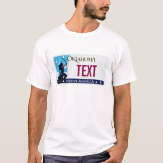 Bord Oklahoma-licentie T-shirt