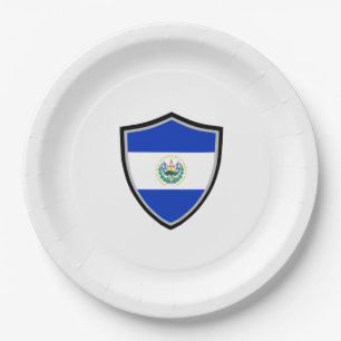 Bord onder de vlag van El Salvador