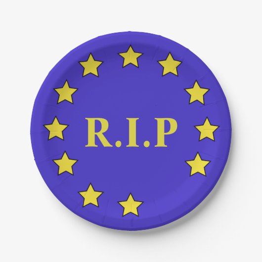 Bord op basis van Brexit (Voorkant)