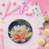 BORD ORANJE WATER LILY PAPER (Feest)