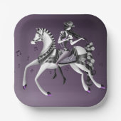 Bord paardrijden met paardrijden (Voorkant)