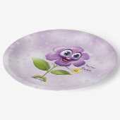 Bord Paars aanlooppapier (Gekanteld)