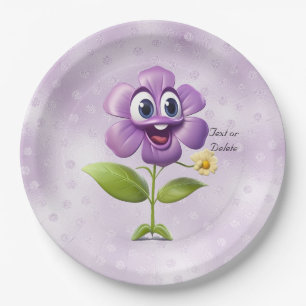 Bord Paars aanlooppapier