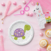 Bord Paarse schildpad Confetti (Feest)