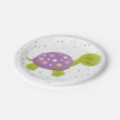 Bord Paarse schildpad Confetti (Gekanteld)