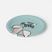 Bord paasbunny Ears-papier (Gekanteld)