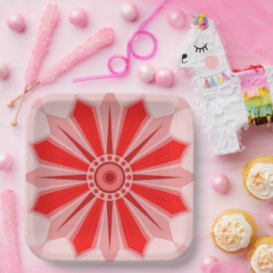 Bord PAPIER MET BEWUSTE KUNST VAN STROOM