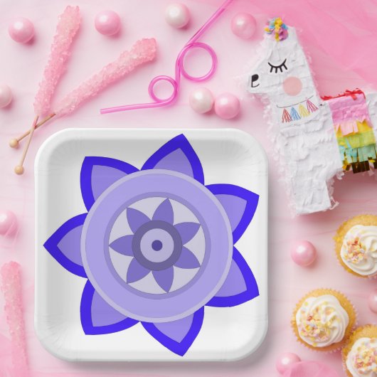 Bord PAPIER MET BEWUSTE KUNST VAN STROOM (Feest)