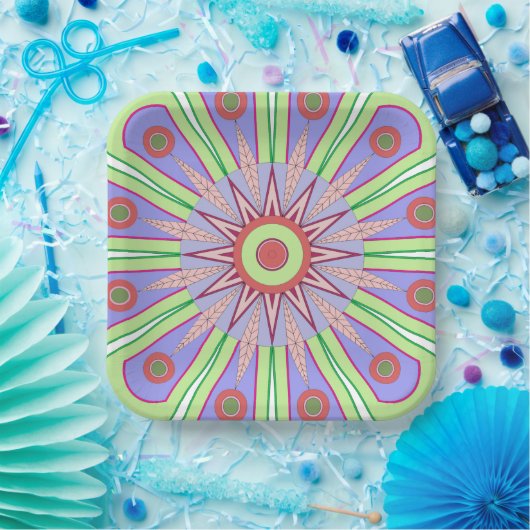 Bord PAPIER MET BEWUSTE KUNST VAN STROOM (Feest)