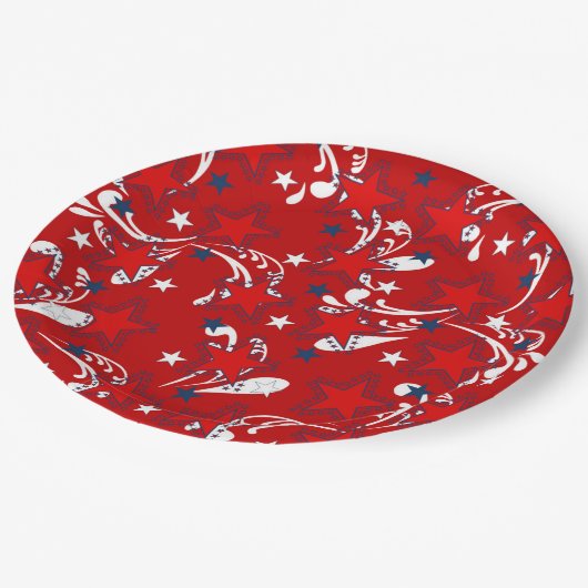 Bord patriottisch papier (Gekanteld)