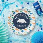 Bord Preppy Dinosaur Birthday Party personaliseren (Feest)