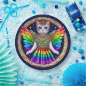 Bord | Rainbow Pride Cat Fairy Angel Party (Feest)