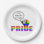 Bord regenboogprideschapenpapier (Voorkant)