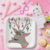 bord  retro render met kerstfeest (Feest)