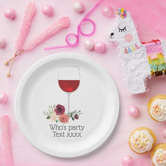 bord rode wijn (Feest)