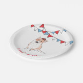 Bord rond Royal Corgi-rond (Gekanteld)