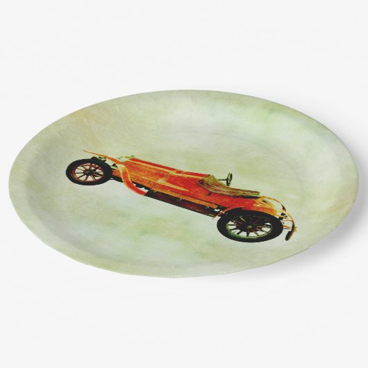 Bord rood autopapier (Gekanteld)