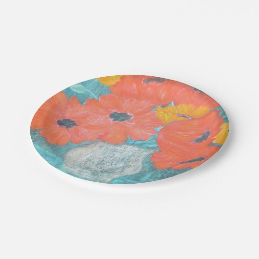 Bord rood Papier (Gekanteld)