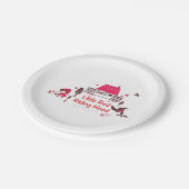 Bord rood rondhout (Gekanteld)