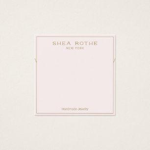 Bord Roze Ketting Display Kaart