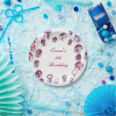 Bord roze kwallen (Feest)