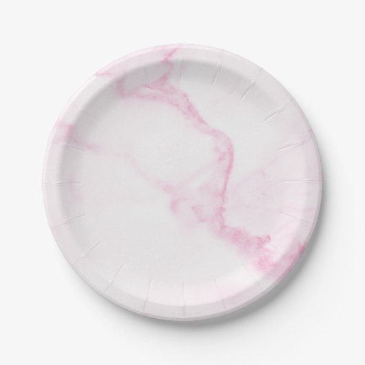 Bord roze marmer (Voorkant)