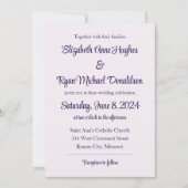 Bord Roze met Berry Script Kaart (Voorkant)