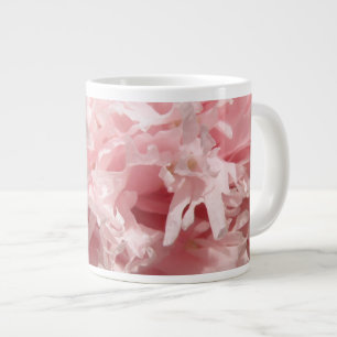  Bord roze papaverMok Extra Grote Mok