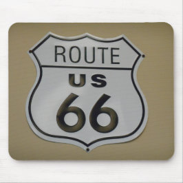Bord Rte 66 Muismat