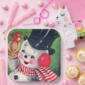 bord  sneeuwretro-kerstfeest (Feest)