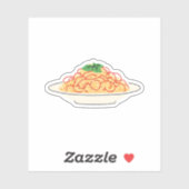 Bord spaghetti sticker (Vel)