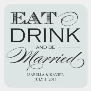Bord stenen eten, Drink   STICKERS