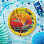 Bord Tropical Garden Party Partijvogel van het Par (Feest)