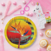 Bord Tropical Garden Party Partijvogel van het Par (Feest)