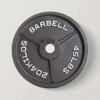 bord van 45 lb - Barbell Ronde Button 7,6 Cm