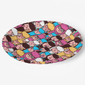 Bord van alpaca/llama (Gekanteld)